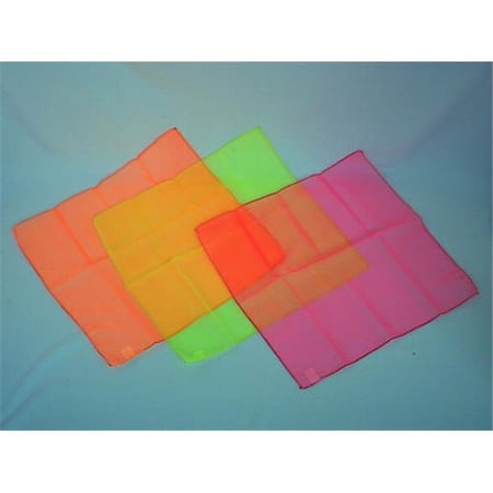 Everrich Industries Everrich EVC-0056 17 x 17 Inch Rhythm Activities Scarves - Set of 3 EVC-0056